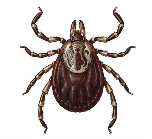 American dog tick close-up