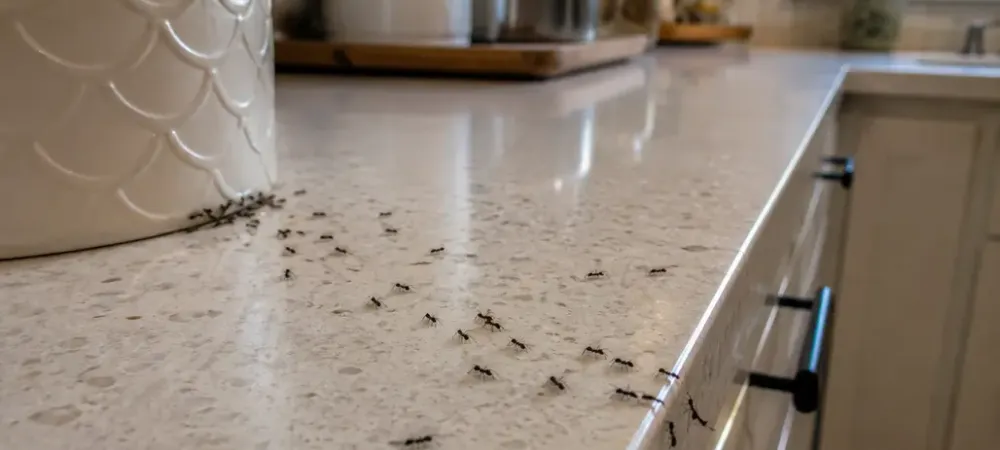 ants in the kitchen